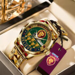 Brisbane Lions Alloy Luxury Quartz Watch - TMTHU1201