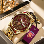 Brisbane Lions Alloy Luxury Quartz Watch - TMTHU1198
