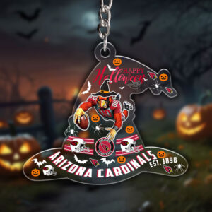 Arizona Cardinals Custom Shape 1-side Printed Acrylic Keychain - HOATT12964