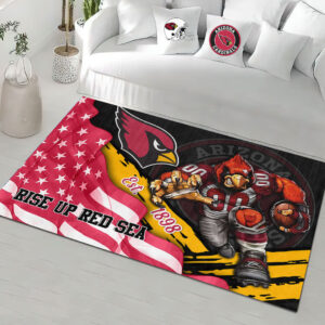 Arizona Cardinals Rectangular Rug - HOATT13150