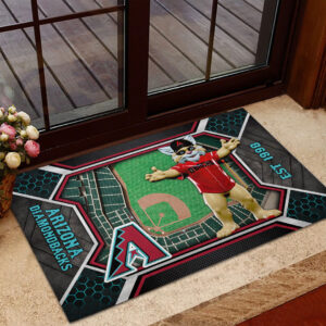 Arizona Diamondbacks Custom Doormat - HOATT13071