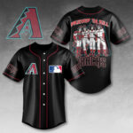 Arizona Diamondbacks x KISS Baseball Jersey - HOATT13399