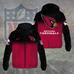 Arizona Cardinals 3D Windbreaker Jacket - TANTN15732