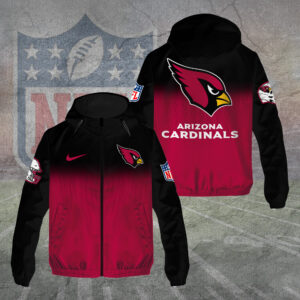 Arizona Cardinals 3D Windbreaker Jacket - TANTN15732