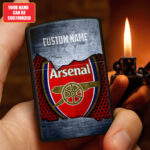 Personalized Arsenal FC Zippo Lighter Case (No Insert) - TANTN16381