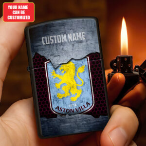 Personalized Aston Villa Zippo Lighter Case (No Insert) - TANTN16382