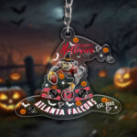Atlanta Falcons Custom Shape 1-side Printed Acrylic Keychain - HOATT12965