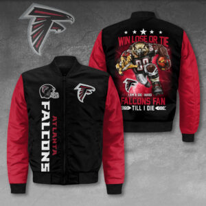 Atlanta Falcons 3D Bomber Jacket - HOATT12797
