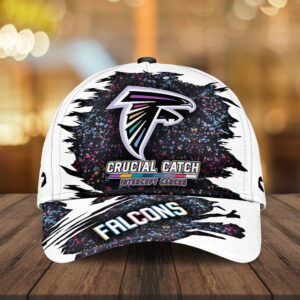 Atlanta Falcons x Crucial Catch Intercept Cancer Classic Cap - MAITM12948