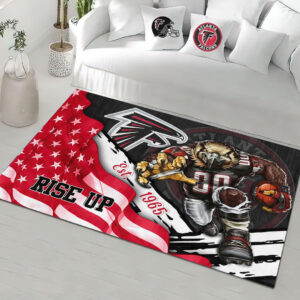 Atlanta Falcons Rectangular Rug - HOATT13151