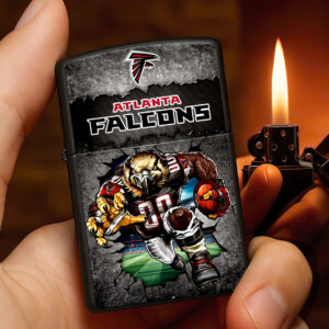 Atlanta Falcons Zippo Lighter Case (No Insert) - HOATT13311