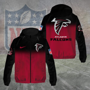 Atlanta Falcons 3D Windbreaker Jacket - TANTN15734