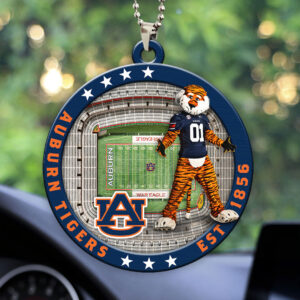 Auburn Tigers Football Custom shape 2-sided Acrylic Car Ornament - HOATT13127