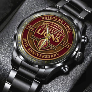 Brisbane Lions Premiers 2025 Black Stainless Steel Watch - TMTHU1208