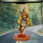 Brisbane Lions Custom Shape 2-sided Acrylic Car Ornament – TMTHU1189