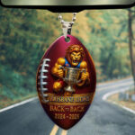 Brisbane Lions Custom Shape 2-sided Acrylic Car Ornament – TMTHU1190