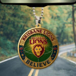 Brisbane Lions Custom Shape 2-sided Acrylic Car Ornament – TMTHU1214