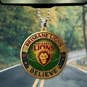 Brisbane Lions Custom Shape 2-sided Acrylic Car Ornament – TMTHU1214