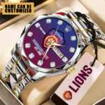 Personalized Brisbane Lions Alloy Luxury Quartz Watch - TMTHU1140
