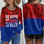 Buffalo Bills Round Neck Raglan Sleeve Sweatshirt – TMTHU1012