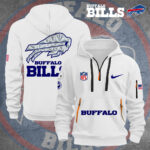 Buffalo Bills 2D Quarter Zip Hoodie - TMTHU851