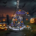 Baltimore Ravens Custom Shape 1-side Printed Acrylic Keychain - HOATT12966