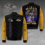 Baltimore Ravens 3D Bomber Jacket - HOATT12798