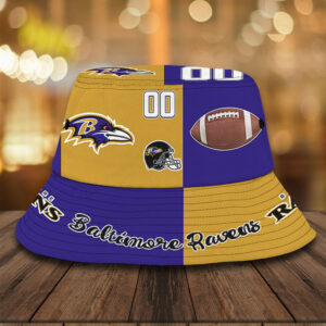 Baltimore Ravens Bucket Hat - MAITM13087