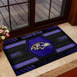 Baltimore Ravens Custom Doormat - MAITM13153