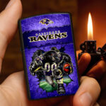 Baltimore Ravens Zippo Lighter Case (No Insert) - HOATT13312