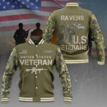 Baltimore Ravens x US Veterans Varsity Jacket – MAITM12804