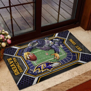 Baltimore Ravens Custom Doormat - HOATT12610