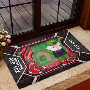 Boston Red Sox Custom Doormat - HOATT13074