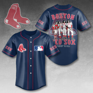 Boston Red Sox x KISS Baseball Jersey - HOATT13402