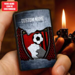 Personalized AFC Bournemouth Zippo Lighter Case (No Insert) - TANTN16383