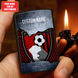Personalized AFC Bournemouth Zippo Lighter Case (No Insert) - TANTN16383