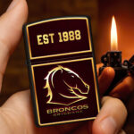 Brisbane Broncos Zippo Lighter Case (No Insert) - HOATT13390