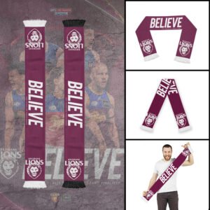 Brisbane Lions 2025 AFL Grand Final Ruffneck Soccer Scarf - TANTN16479