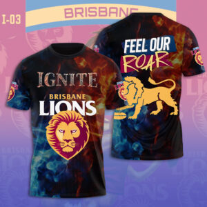 Brisbane Lions 3D Apparel - VANDH 3196