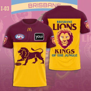 Brisbane Lions 3D Apparel - VANDH 3186