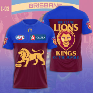 Brisbane Lions 3D Apparel - VANDH 3187