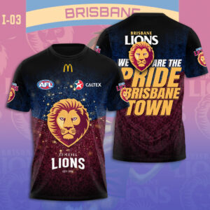 Brisbane Lions 3D Apparel - VANDH 3188