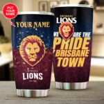 Personalized Brisbane Lions Tumbler Cup - VANDH 3190