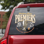 Brisbane Lions Premiers 2025 3D Car Sticker - TANTN16913