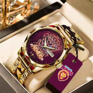 Brisbane Lions Premiers 2025 Alloy Luxury Quartz Watch - GNE4489