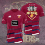 Brisbane Lions Premiers 2025 3D Apparel - TANTN16902