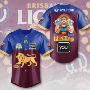 Brisbane Lions Premiers 2025 Baseball Jersey - TANTN16829