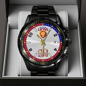Brisbane Lions Premiers 2025 Black Stainless Steel Watch - TANTN16885