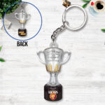 Brisbane Lions Premiers 2025 Custom Shape 2-sided Keychain - TANTN16887