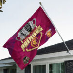 Brisbane Lions Premiers 2025 3D Double-side House Flag - TANTN16883